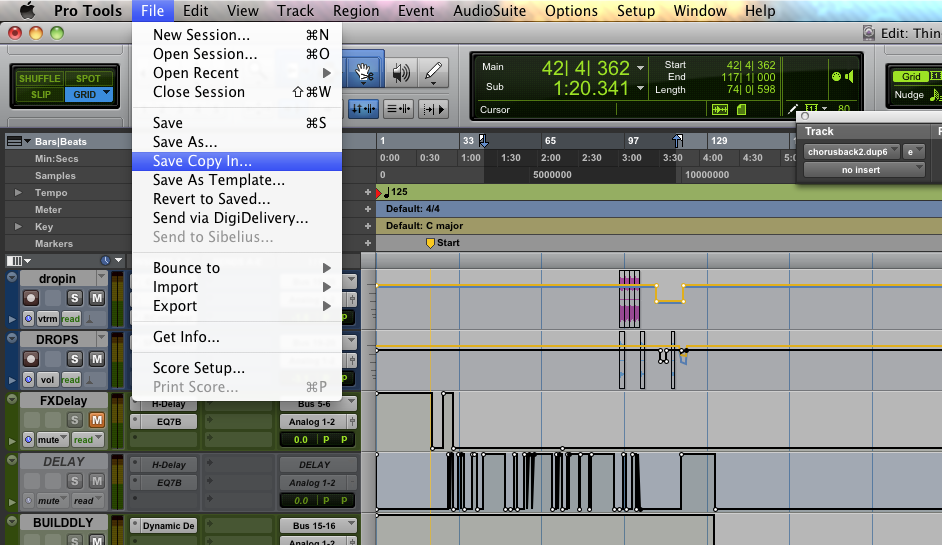 Exporting Sessions In Pro Tools Mix Studios Blogs Tutorials