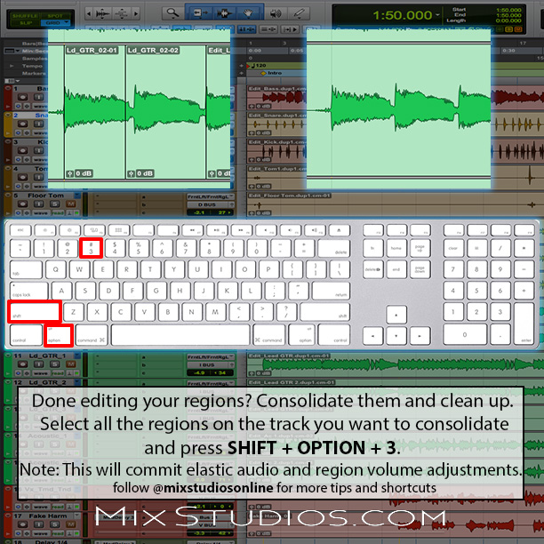 More tips and shortcuts on Instagram! Follow @mixstudiosonline to keep up with tips, and hear about deals and coupons!